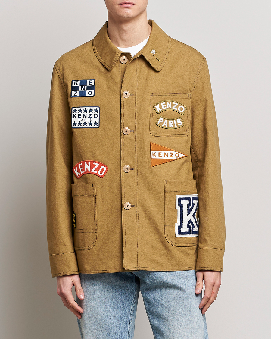Homme | Manteaux Et Vestes | KENZO | Sailor Workwear Jacket Tabac