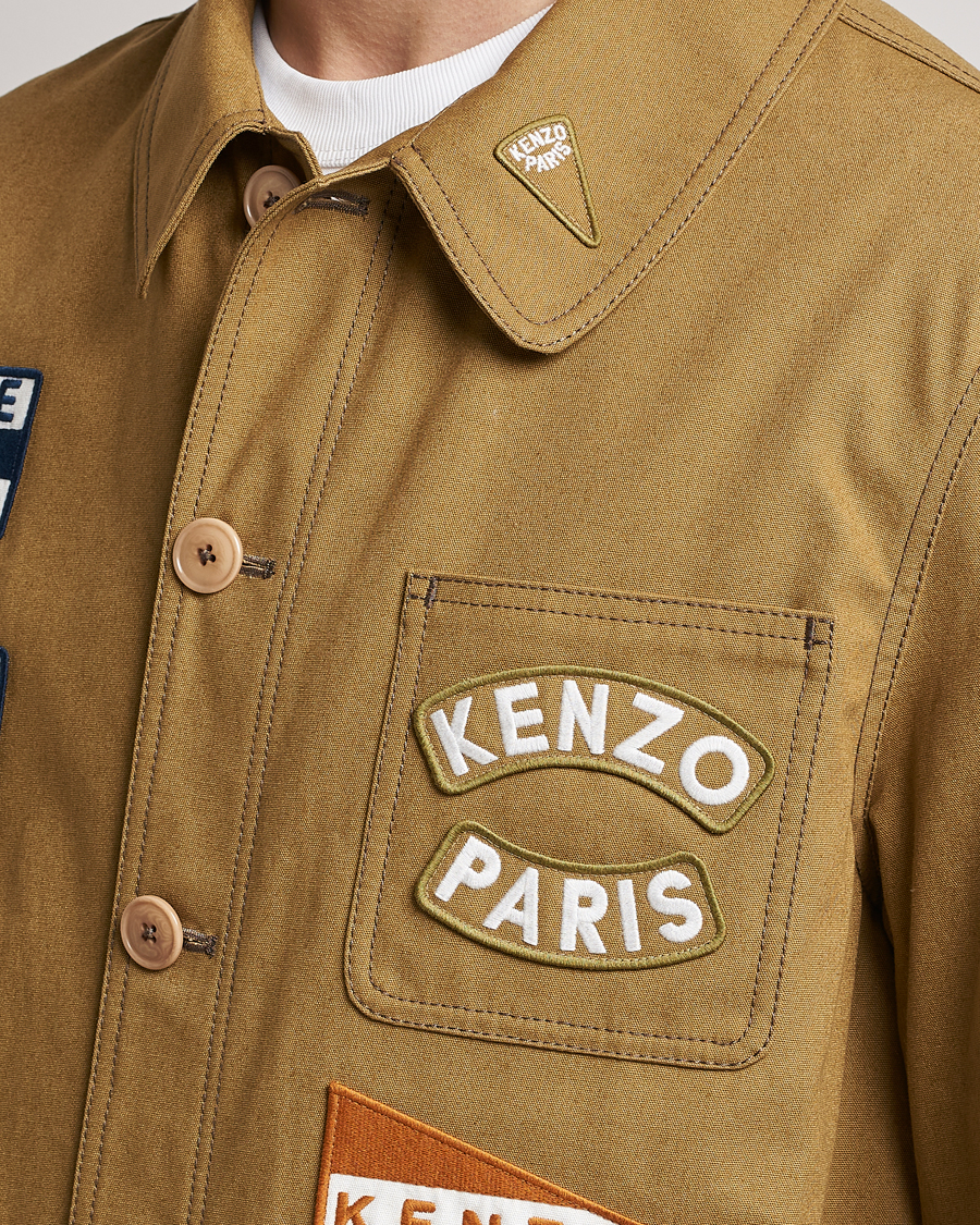 Homme | Manteaux Et Vestes | KENZO | Sailor Workwear Jacket Tabac