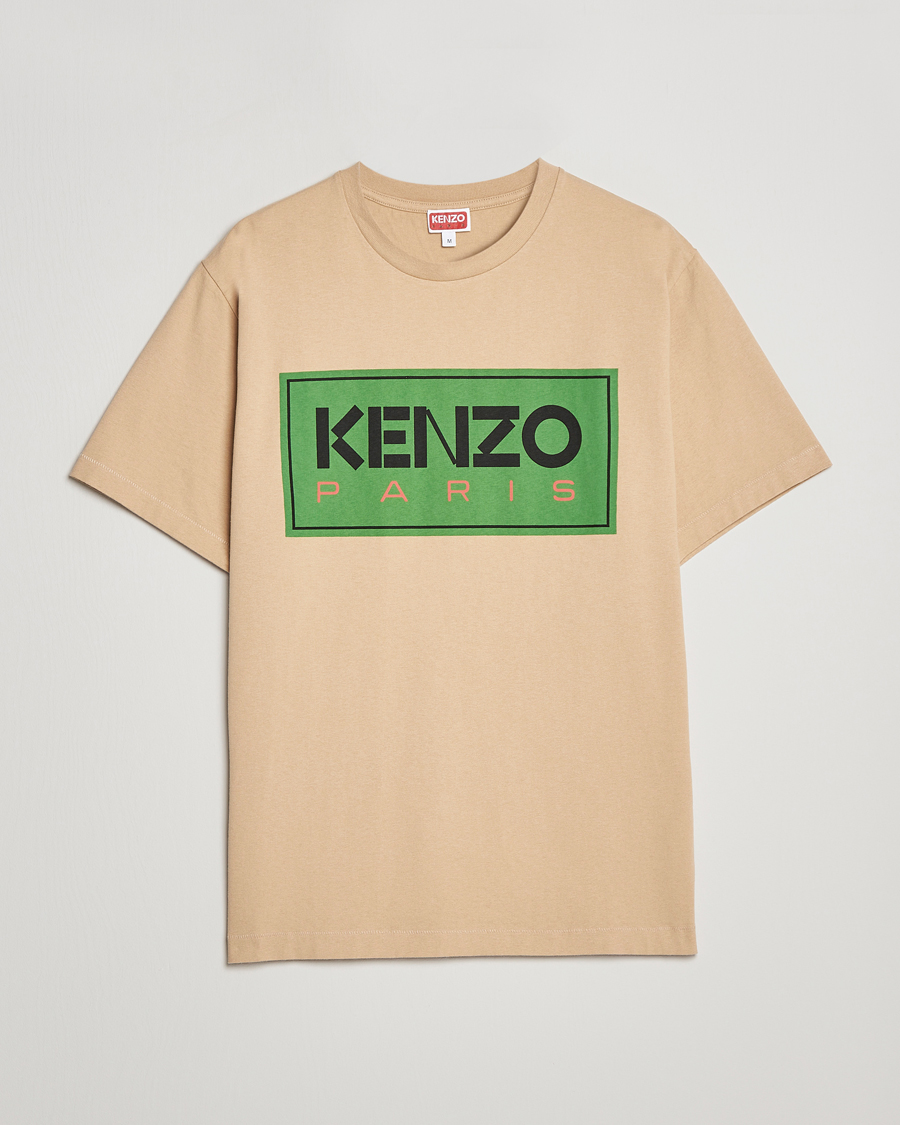Homme | T-shirts | KENZO | Paris Classic T-Shirt Beige