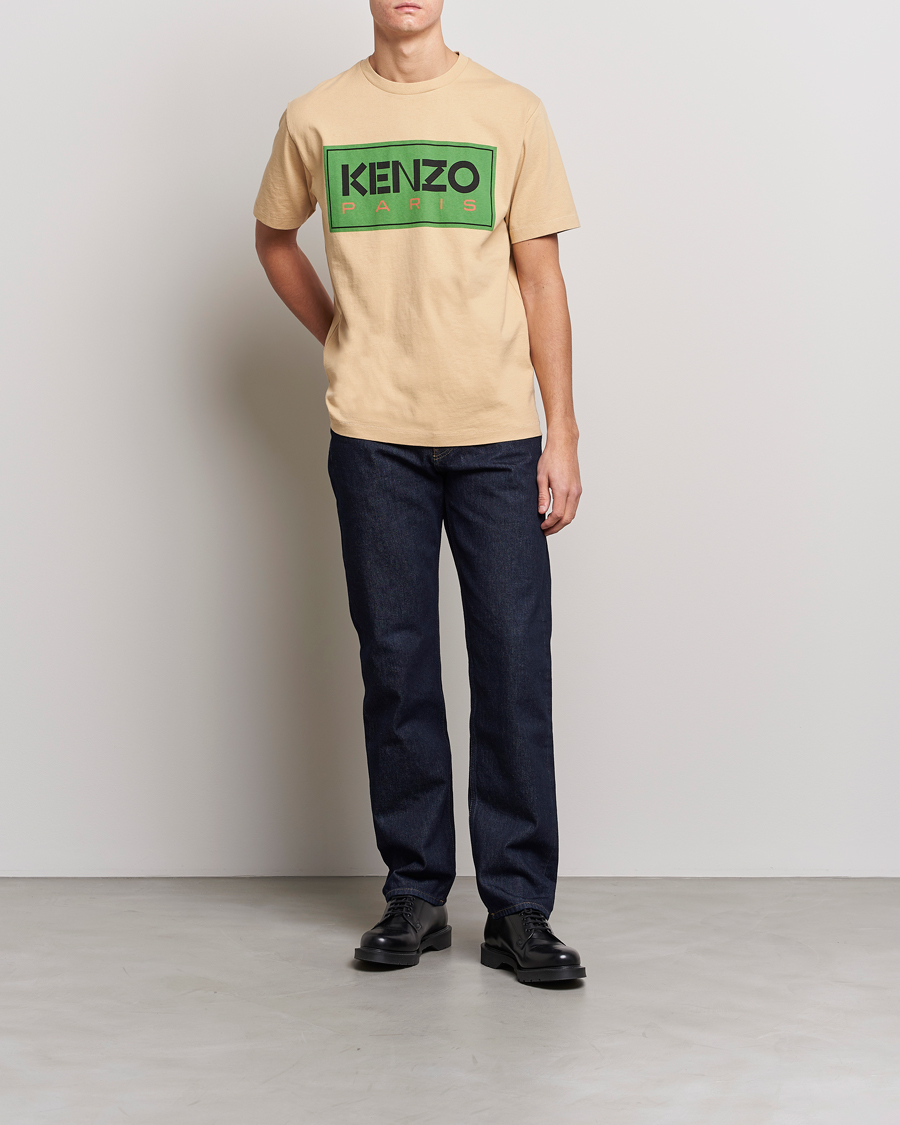 Homme | T-shirts | KENZO | Paris Classic T-Shirt Beige