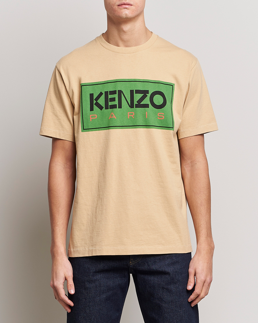 Homme | T-shirts | KENZO | Paris Classic T-Shirt Beige