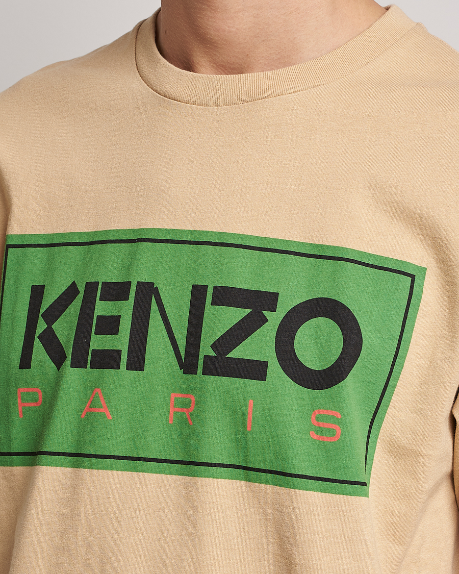 Homme | T-shirts | KENZO | Paris Classic T-Shirt Beige