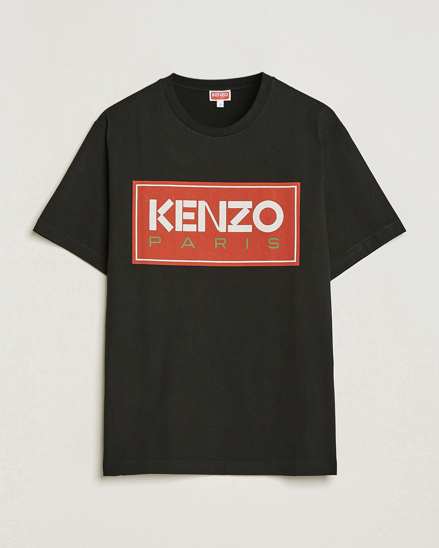 Homme | T-shirts | KENZO | Paris Classic T-Shirt Black