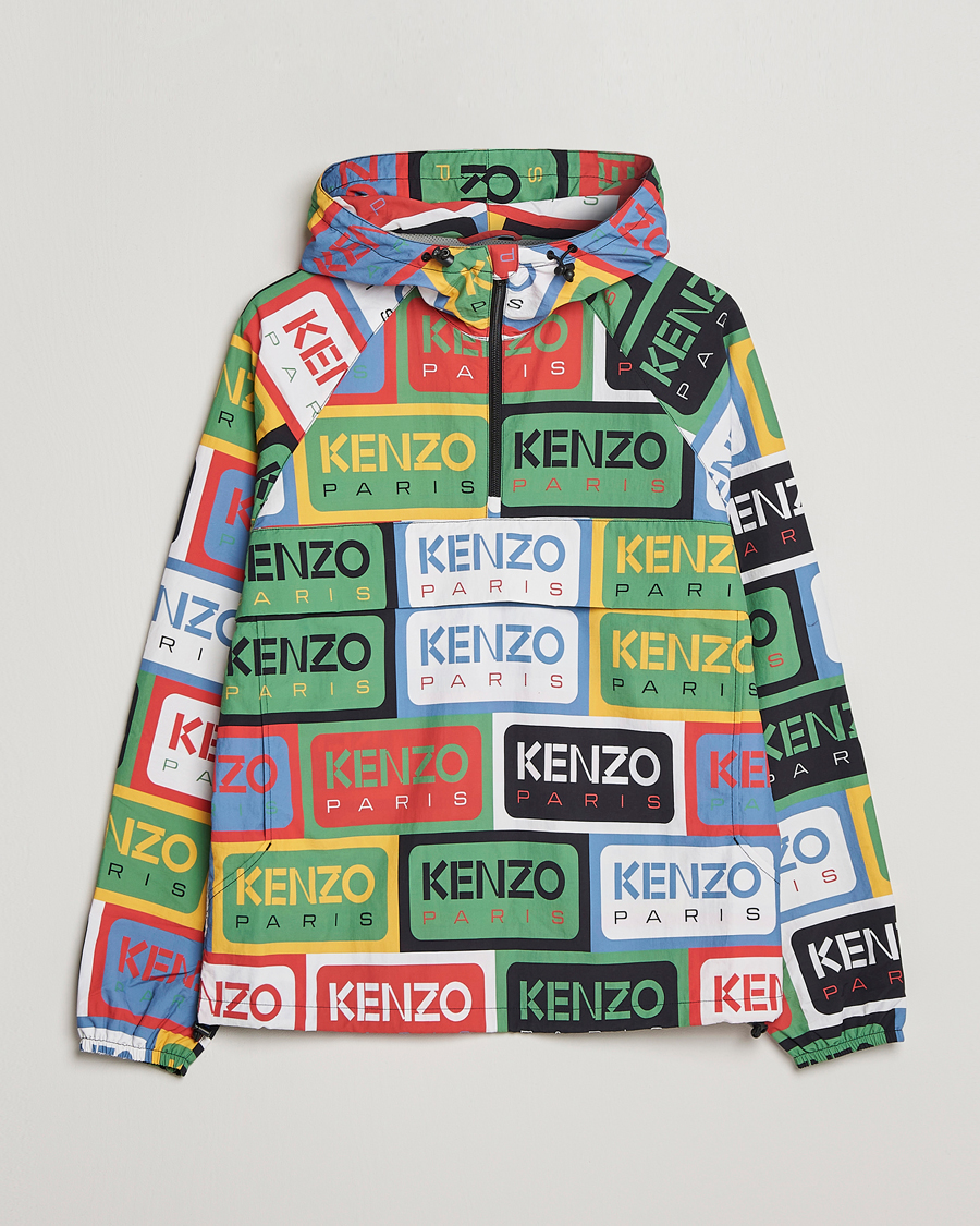 Homme | Manteaux Et Vestes | KENZO | Label Packable Anorak Mulit
