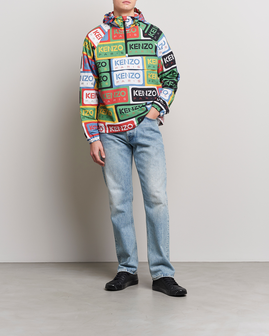 Homme | Manteaux Et Vestes | KENZO | Label Packable Anorak Mulit