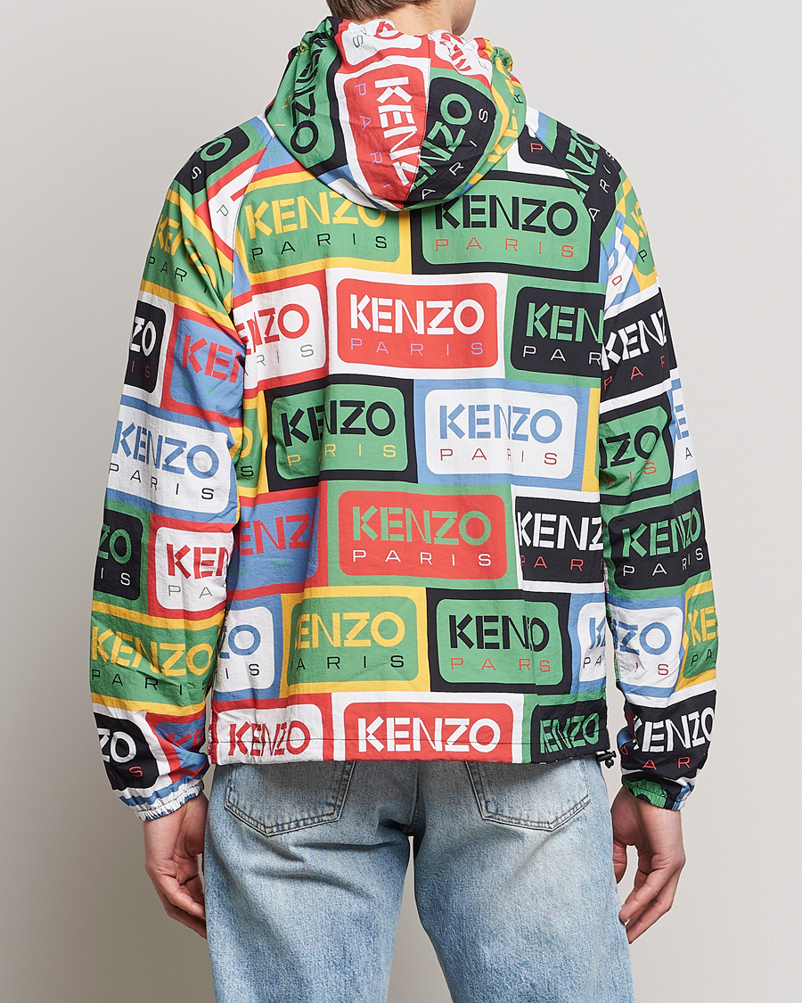 Homme | Manteaux Et Vestes | KENZO | Label Packable Anorak Mulit