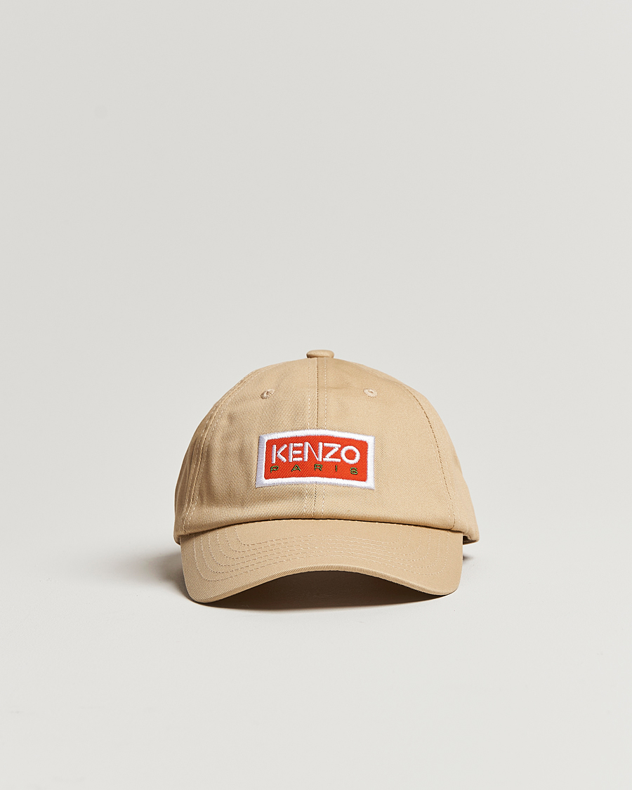 Homme | KENZO Cotton Canvas Cap Beige | KENZO | Cotton Canvas Cap Beige