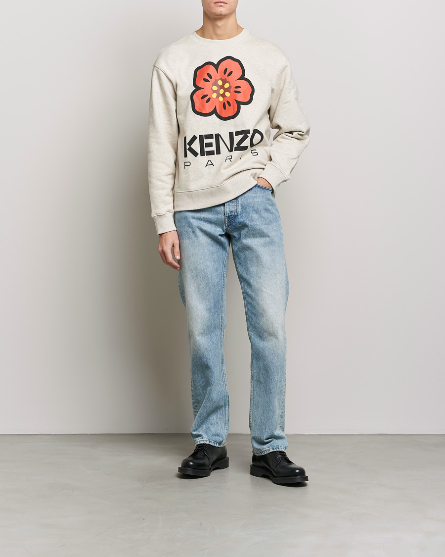 Homme | Pulls Et Tricots | KENZO | Boke Flower Sweatshirt Pale Grey