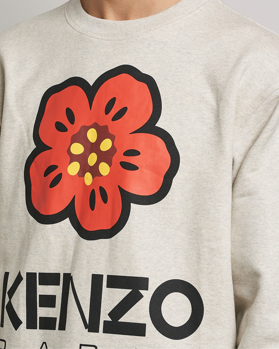 Homme | Pulls Et Tricots | KENZO | Boke Flower Sweatshirt Pale Grey