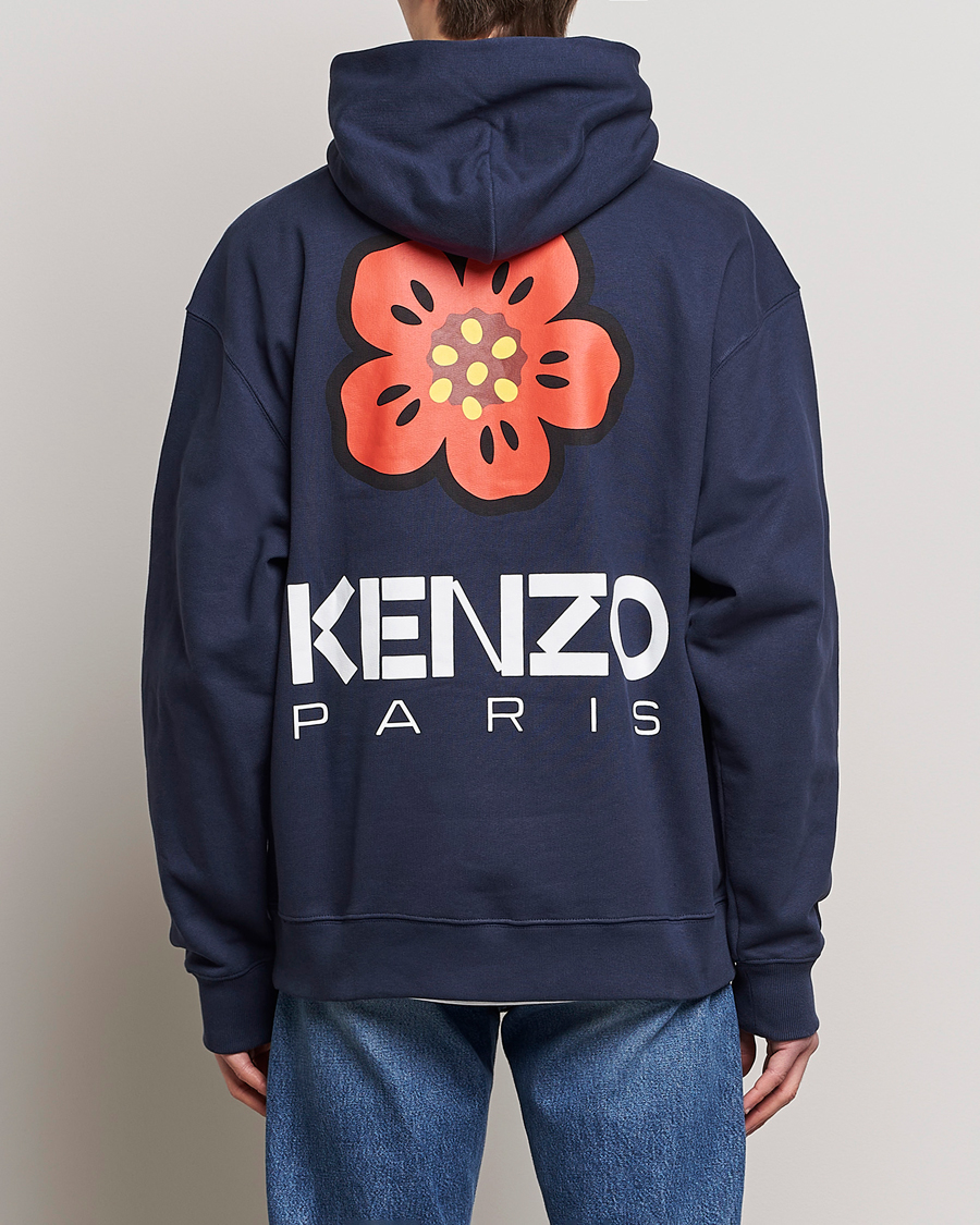 Homme | Pulls Et Tricots | KENZO | Boke Flower Hoodie Midnight Blue