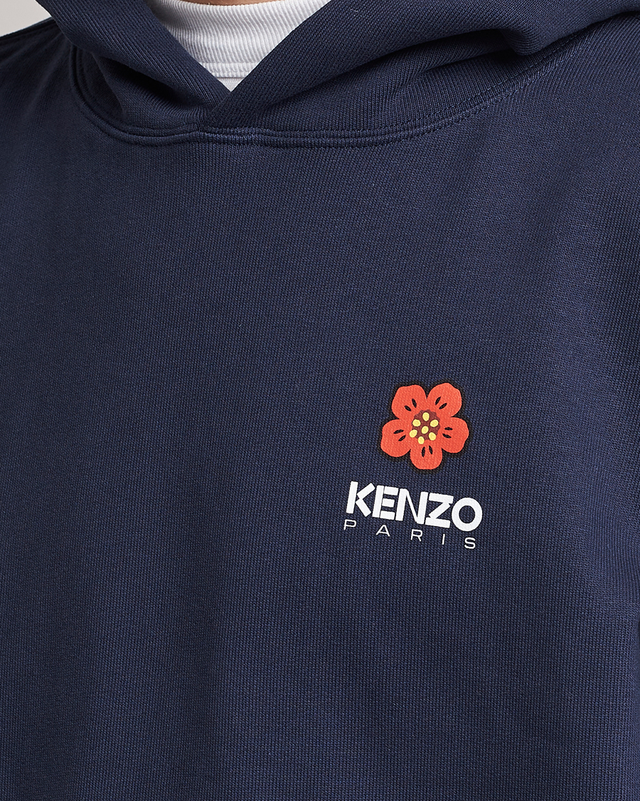Homme | Pulls Et Tricots | KENZO | Boke Flower Hoodie Midnight Blue