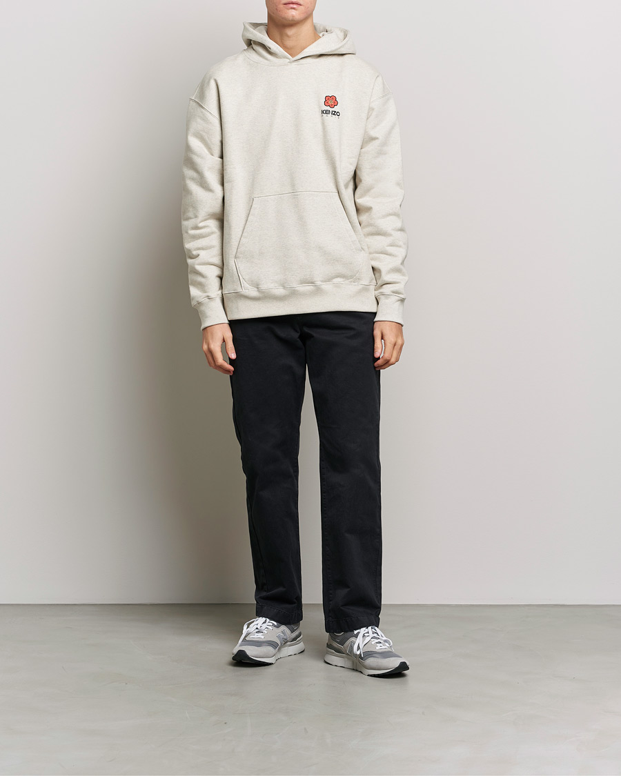 Homme | Pulls Et Tricots | KENZO | Boke Flower Hoodie Pale Grey
