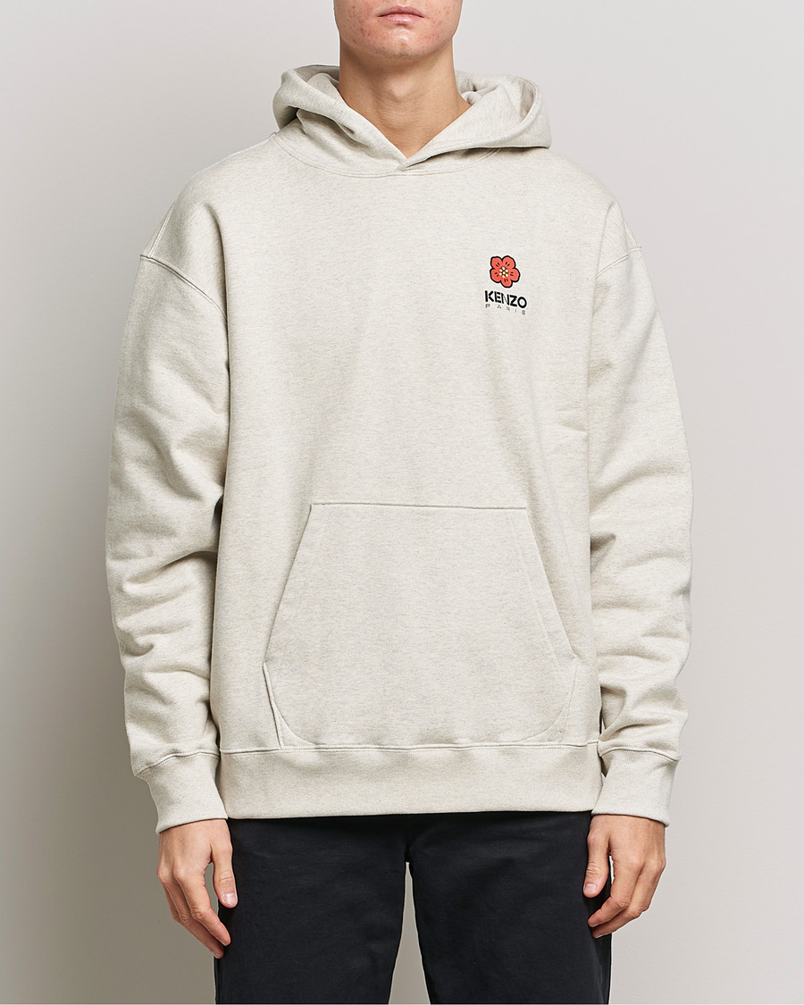 Homme | Pulls Et Tricots | KENZO | Boke Flower Hoodie Pale Grey