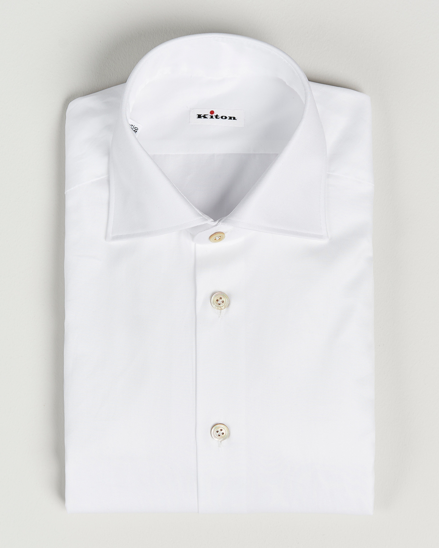 Homme | Chemises | Kiton | Slim Fit Dress Shirt White