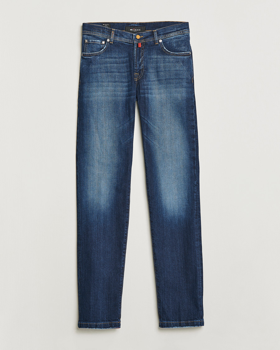Homme | Jeans | Kiton | Kurabo Denim Jeans Dark Indigo