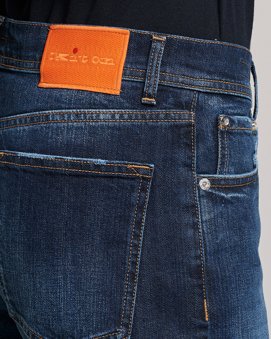 Homme | Jeans | Kiton | Kurabo Denim Jeans Dark Indigo