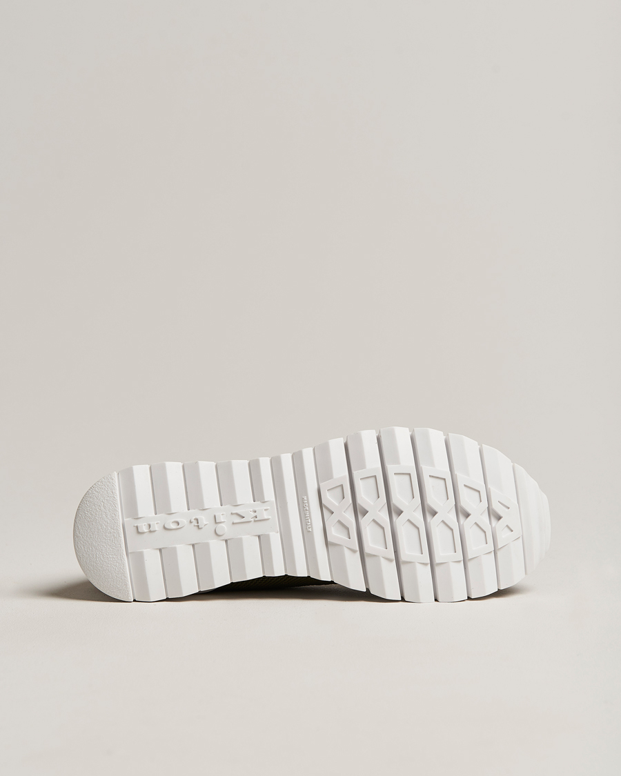 Homme | Kiton Mesh Running Sneakers Dark Olive | Kiton | Mesh Running Sneakers Dark Olive