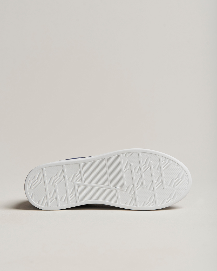 Homme | Kiton Plain Sneakers Navy Suede | Kiton | Plain Sneakers Navy Suede