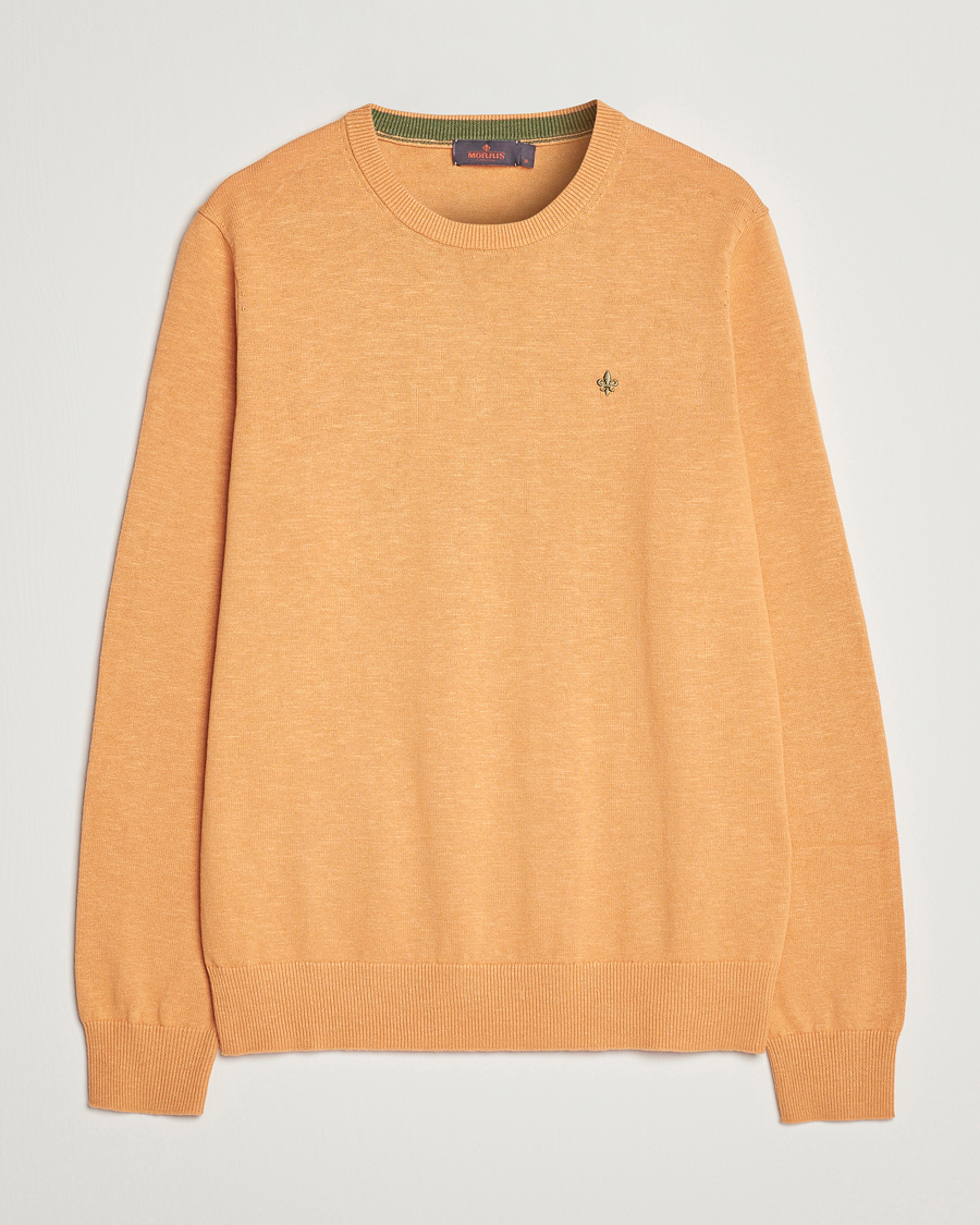 Homme | Pulls Et Tricots | Morris | Harold Summer Crew Neck Orange