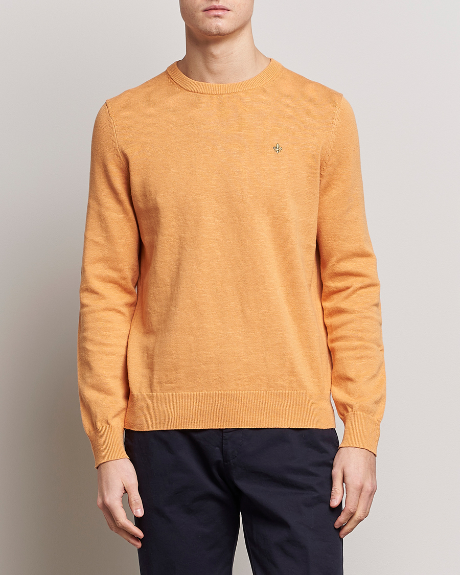 Homme | Pulls Et Tricots | Morris | Harold Summer Crew Neck Orange