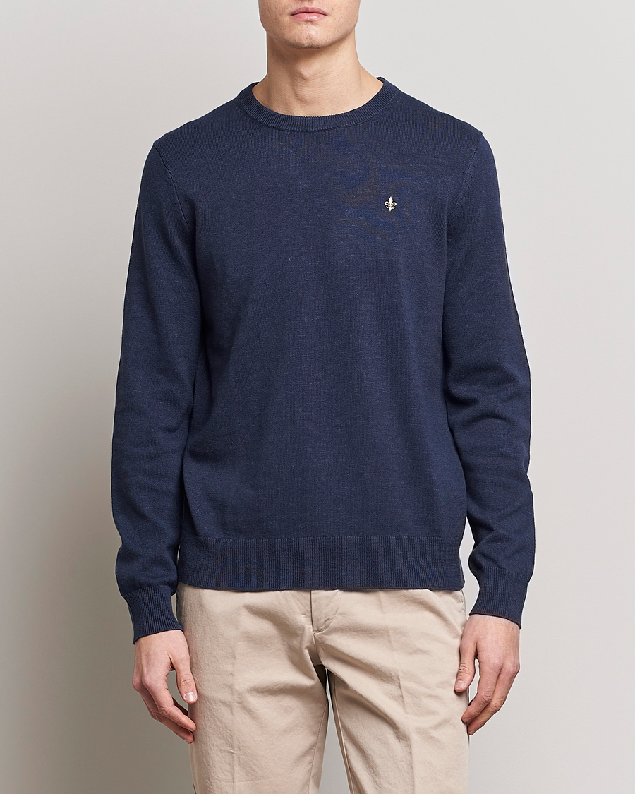 Homme | Pulls Et Tricots | Morris | Harold Summer Crew Neck Blue