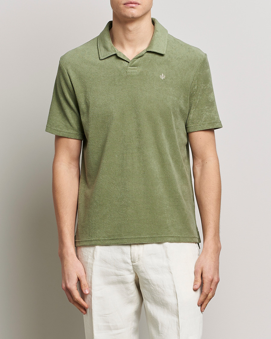 Homme | Polos | Morris | Delon Terry Jersey Polo Olive