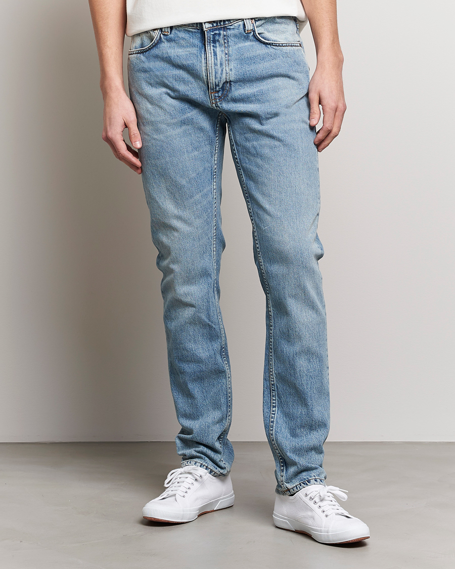 Homme | Jeans | Nudie Jeans | Lean Dean Jeans Cloud Blue