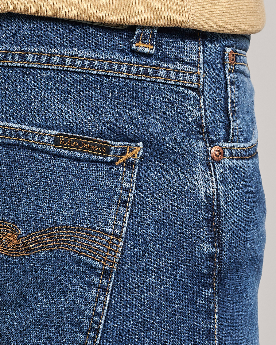 Homme | Jeans | Nudie Jeans | Lean Dean Jeans Blue Mud