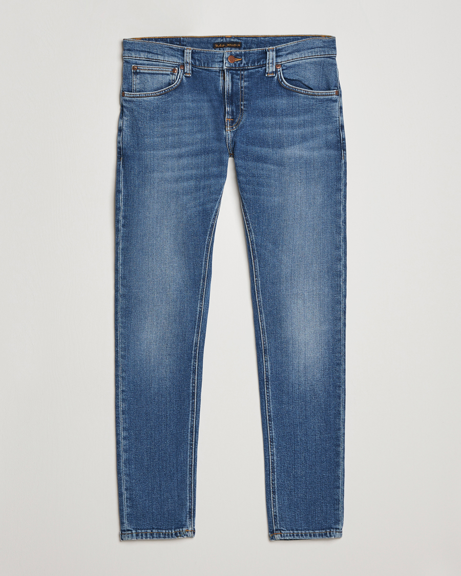 Homme | Jeans | Nudie Jeans | Tight Terry Jeans Inbetween Blues