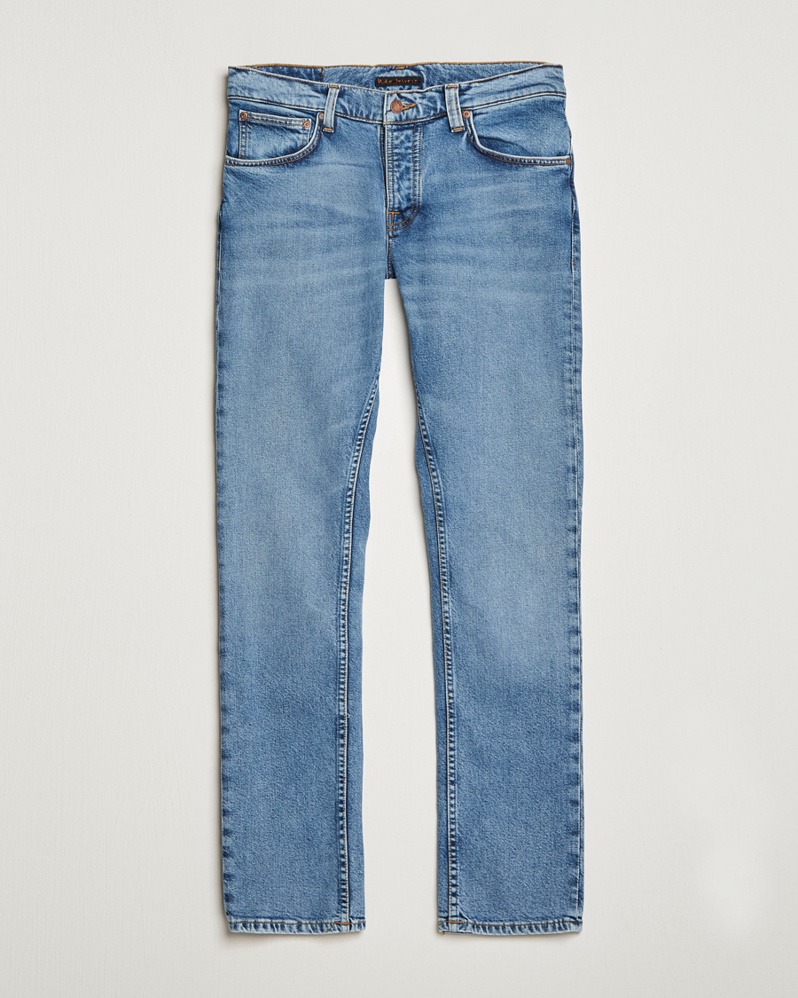 Homme | Jeans | Nudie Jeans | Grim Tim Jeans Worn Pale Blue