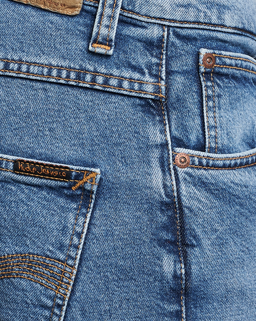 Homme | Jeans | Nudie Jeans | Grim Tim Jeans Worn Pale Blue