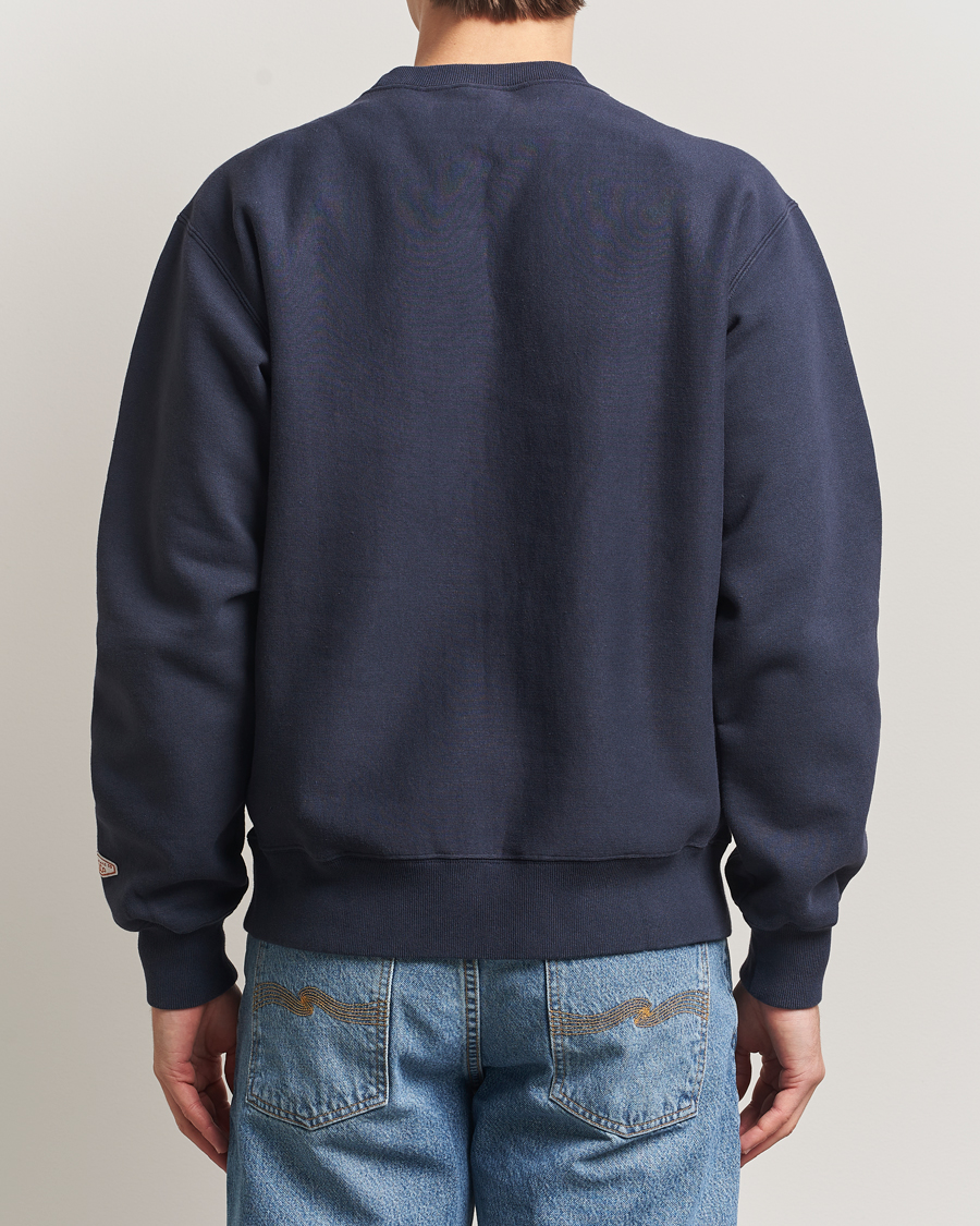 Homme | Pulls Et Tricots | Nudie Jeans | Hasse Crew Neck Sweatshirt Navy