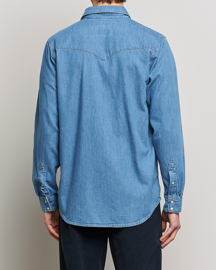Homme | Chemises | Nudie Jeans | George Denim Shirt Another Kind Of Blue