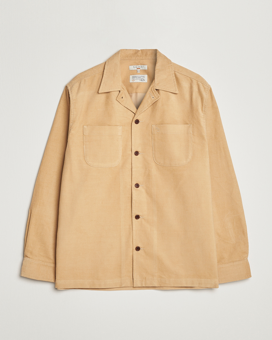 Homme | Chemises | Nudie Jeans | Vincent Cord Overshirt Faded Sun