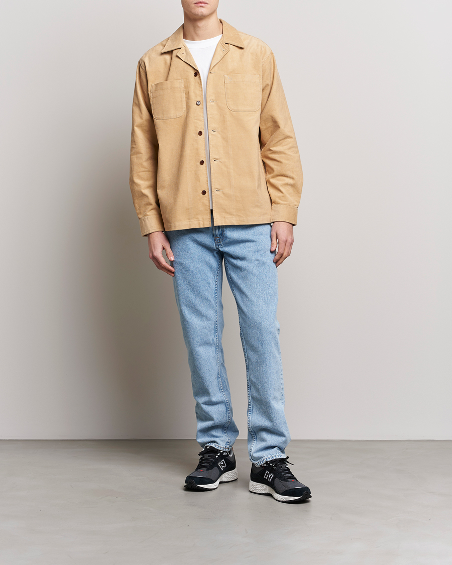 Homme | Chemises | Nudie Jeans | Vincent Cord Overshirt Faded Sun