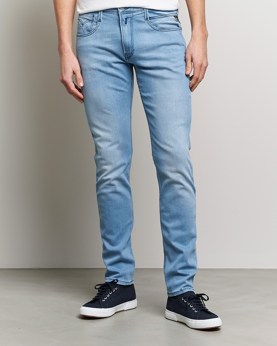 Homme | Jeans | Replay | Anbass Powerstretch Jeans Light Blue