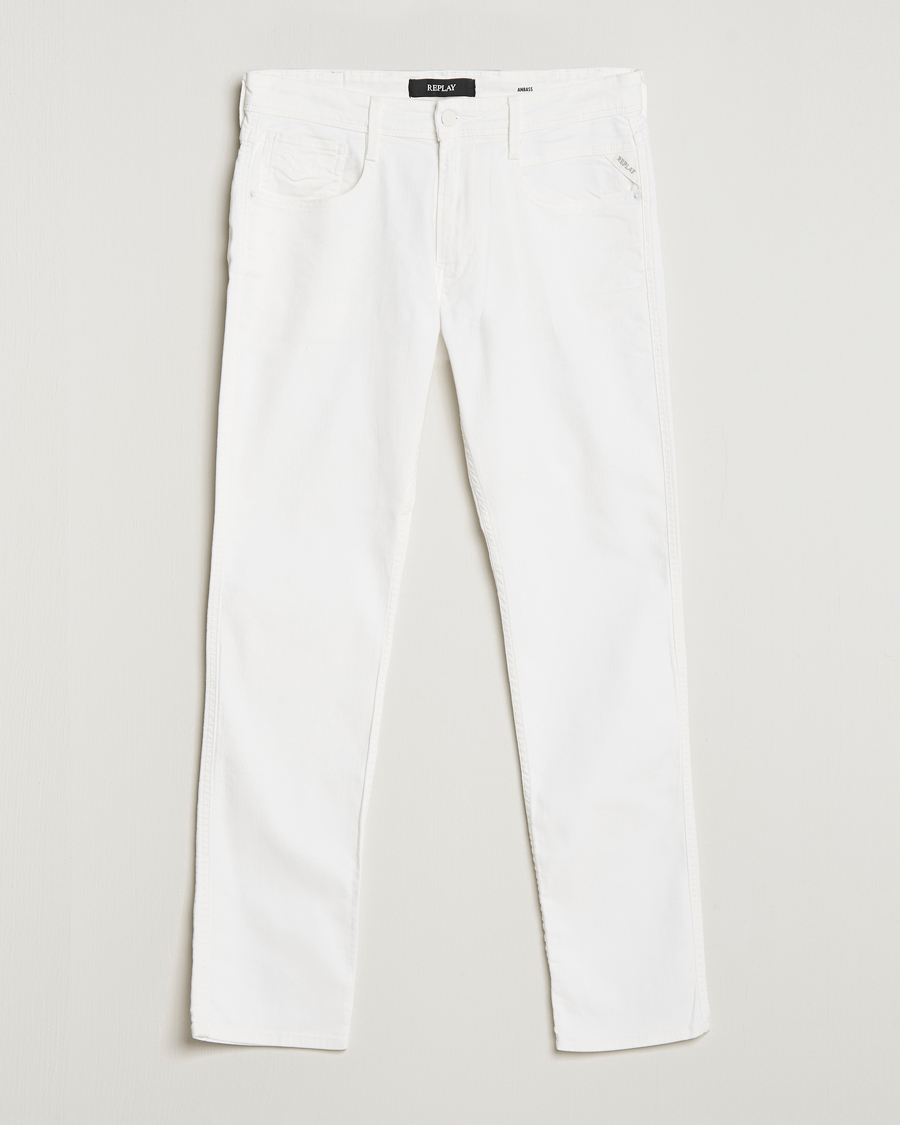 Homme | Jeans | Replay | Anbass Stretch Jeans White