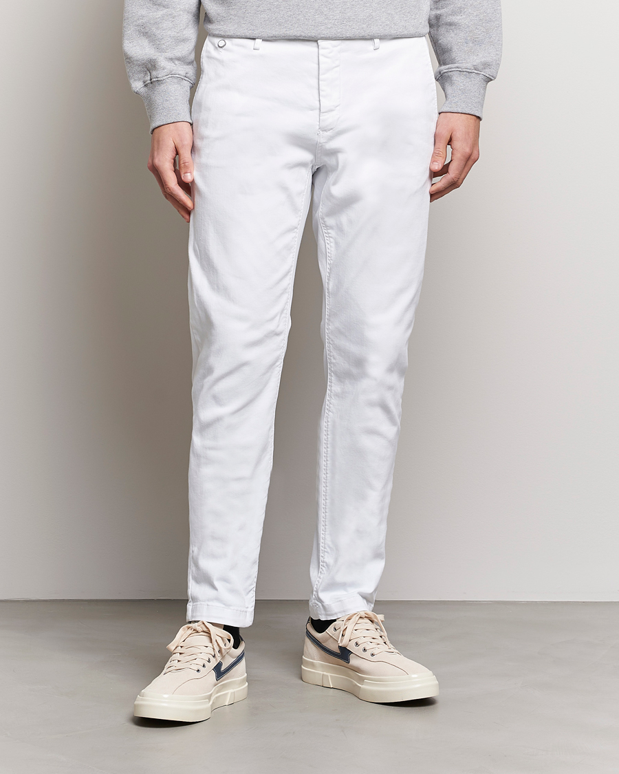 Homme | Pantalons | Replay | Benni Hyperflex X-Lite Chinos White