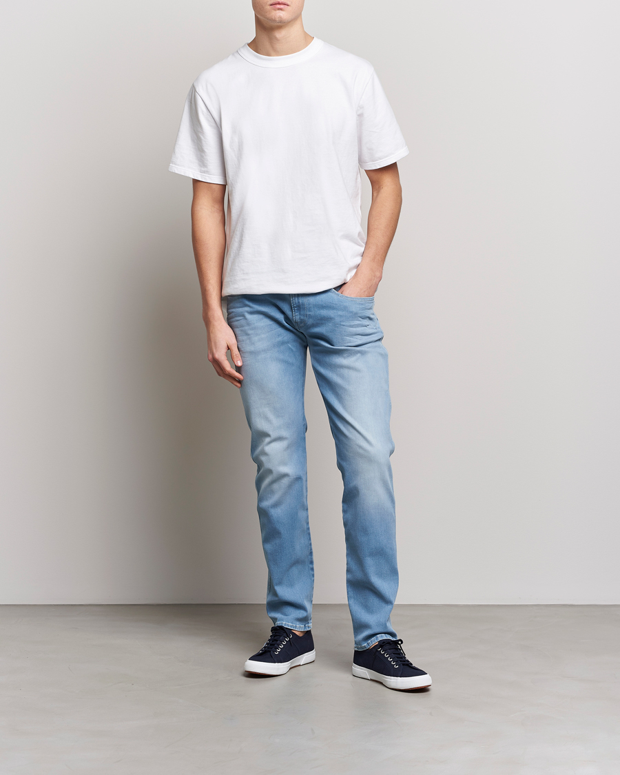 Homme | Jeans | Replay | Anbass Hyperflex Re-Used Jeans Light Blue