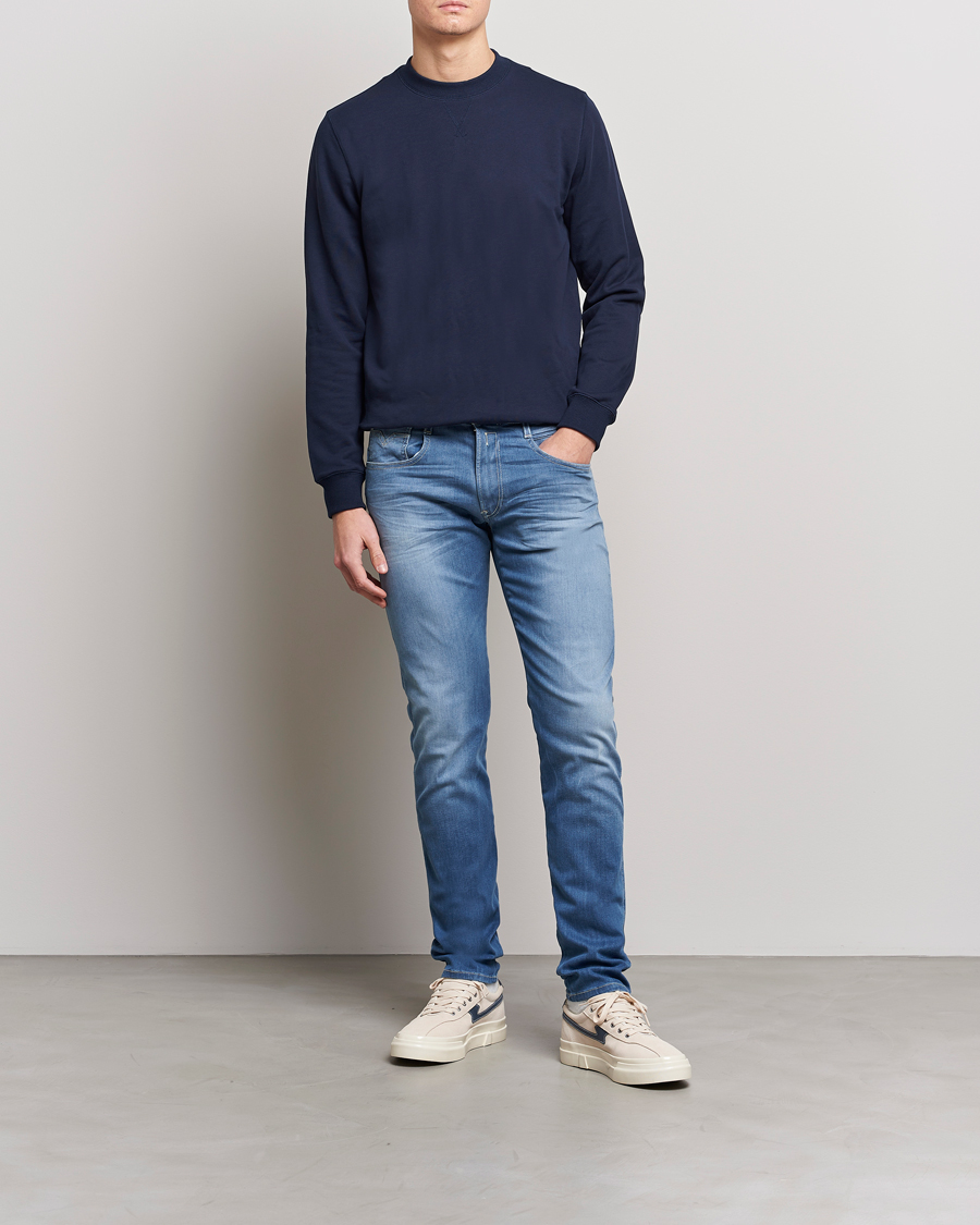 Homme | Jeans | Replay | Anbass Hyperflex Recyceled 360 Jeans Medium Blue