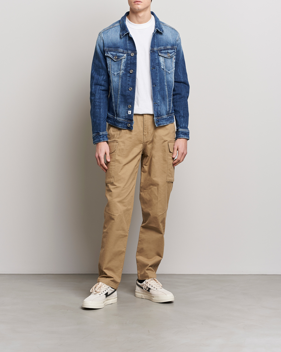 Homme | Manteaux Et Vestes | Replay | Vintage 5 Year Wash Denim Jacket Medium Blue