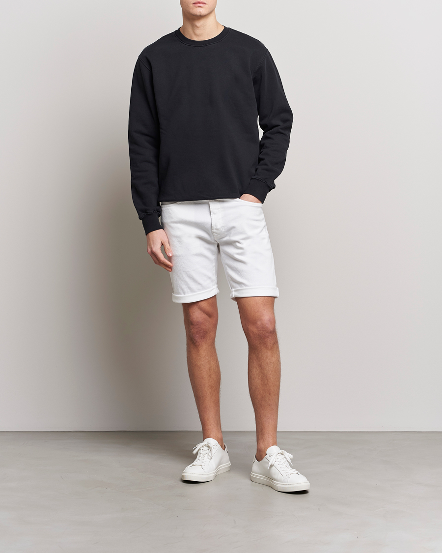 Homme | Shorts | Replay | RBJ901 Super Stretch Jeans Shorts White