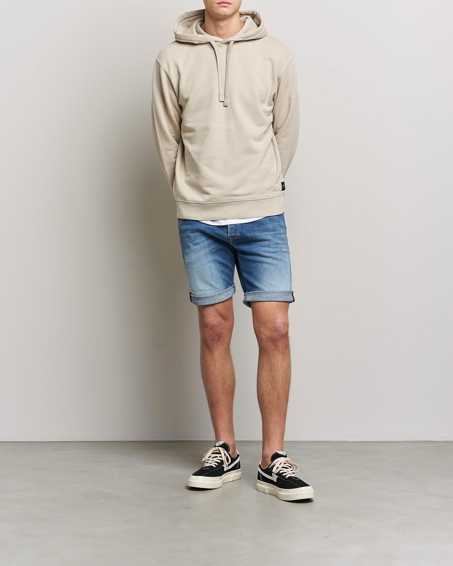 Homme | Shorts | Replay | RBJ901 Super Stretch Bio Denim Shorts Medium Blue