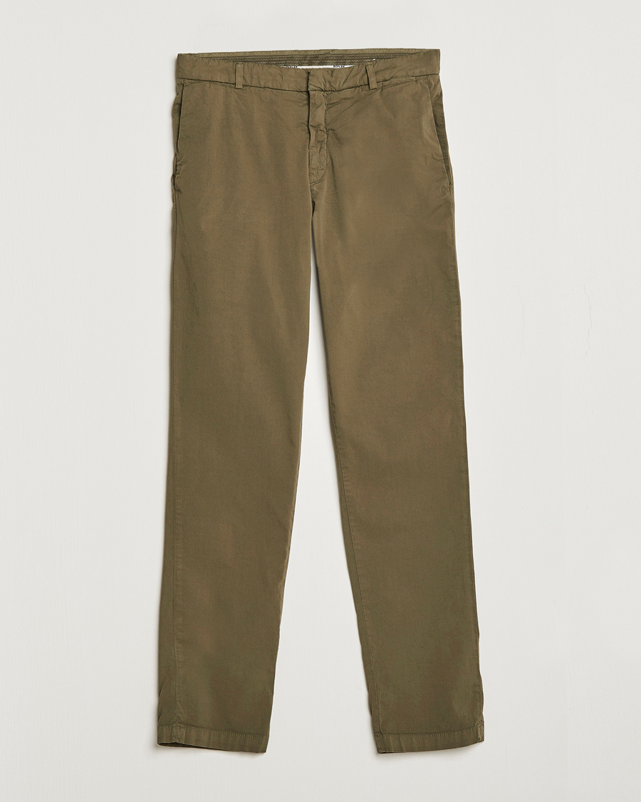 Homme | Pantalons | Replay | Sartoriale Comfort Stretch Chinos Dark Green