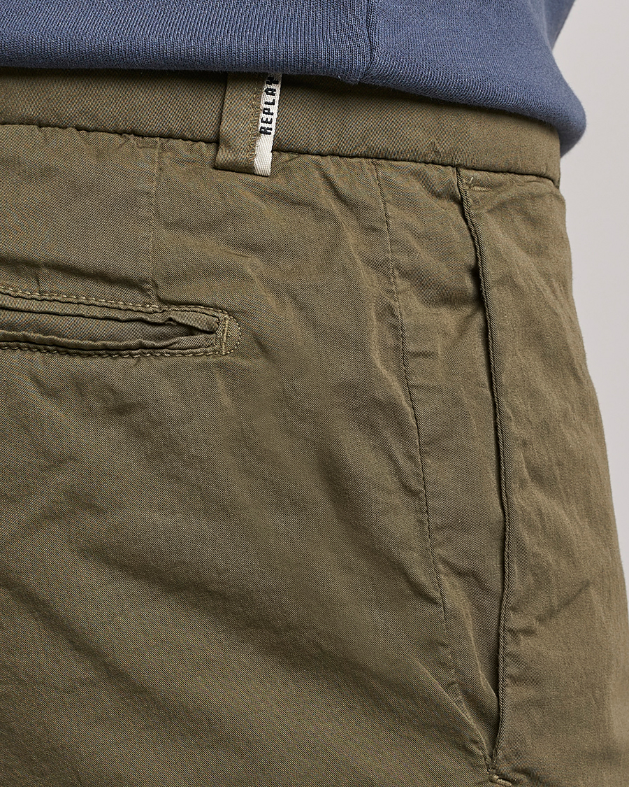 Homme | Pantalons | Replay | Sartoriale Comfort Stretch Chinos Dark Green