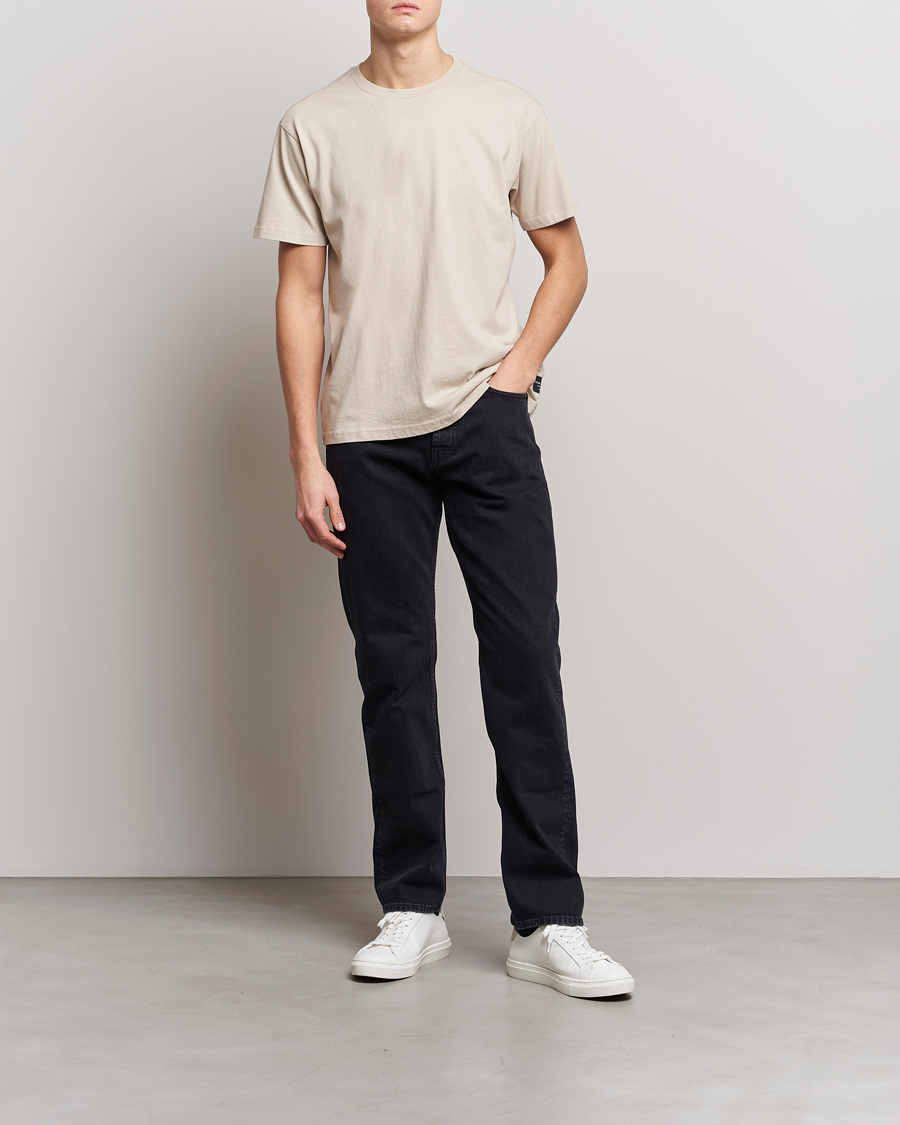 Homme | T-shirts | Replay | Sartoriale Heavy Crew Neck T-Shirt Cement