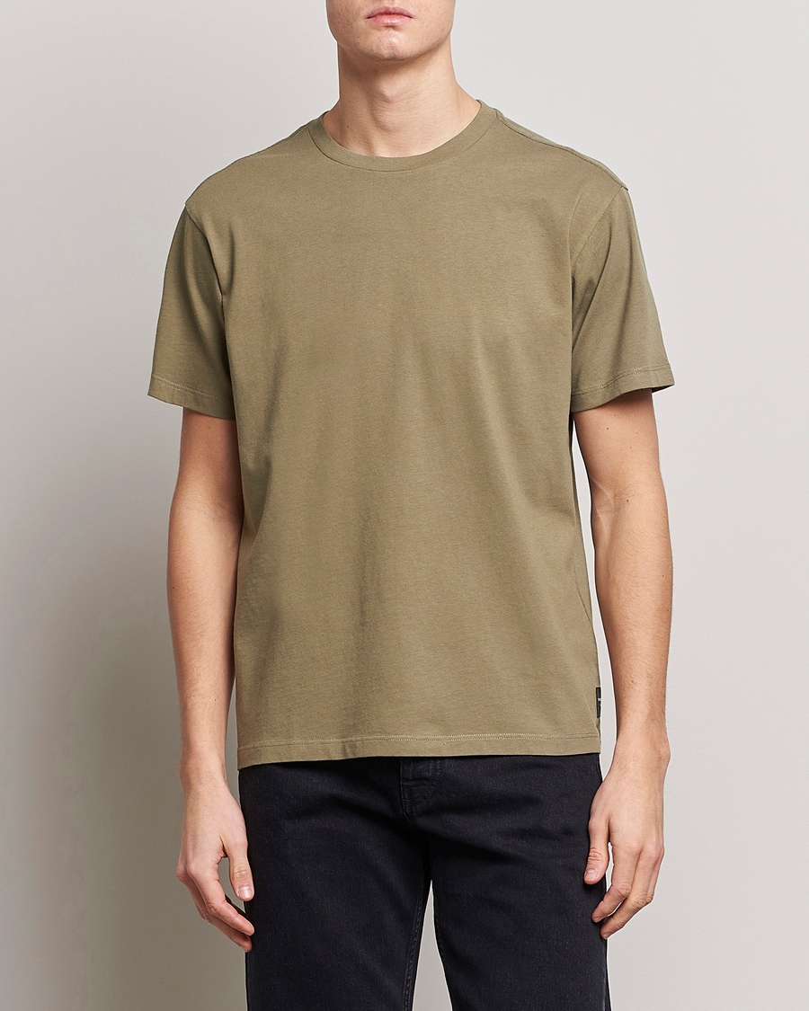 Homme | T-shirts | Replay | Sartoriale Heavy Crew Neck T-Shirt Sage Green