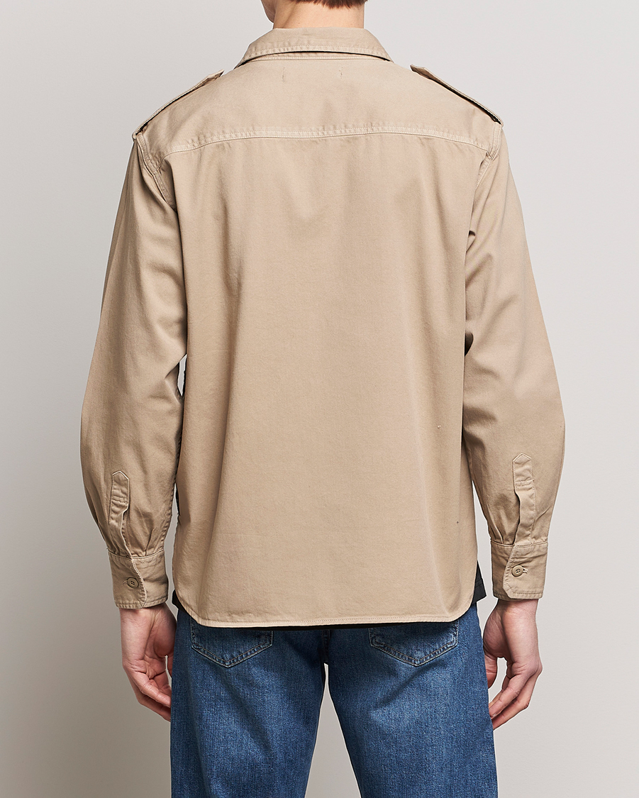 Homme | Chemises | Replay | Sartoriale Safari Overshirt Sand