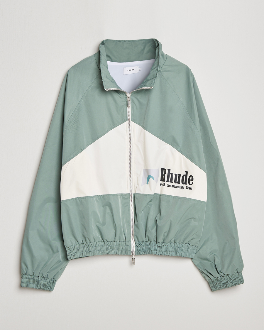 Homme | Manteaux Et Vestes | Rhude | Senna Flight Jacket Ivory/Sage