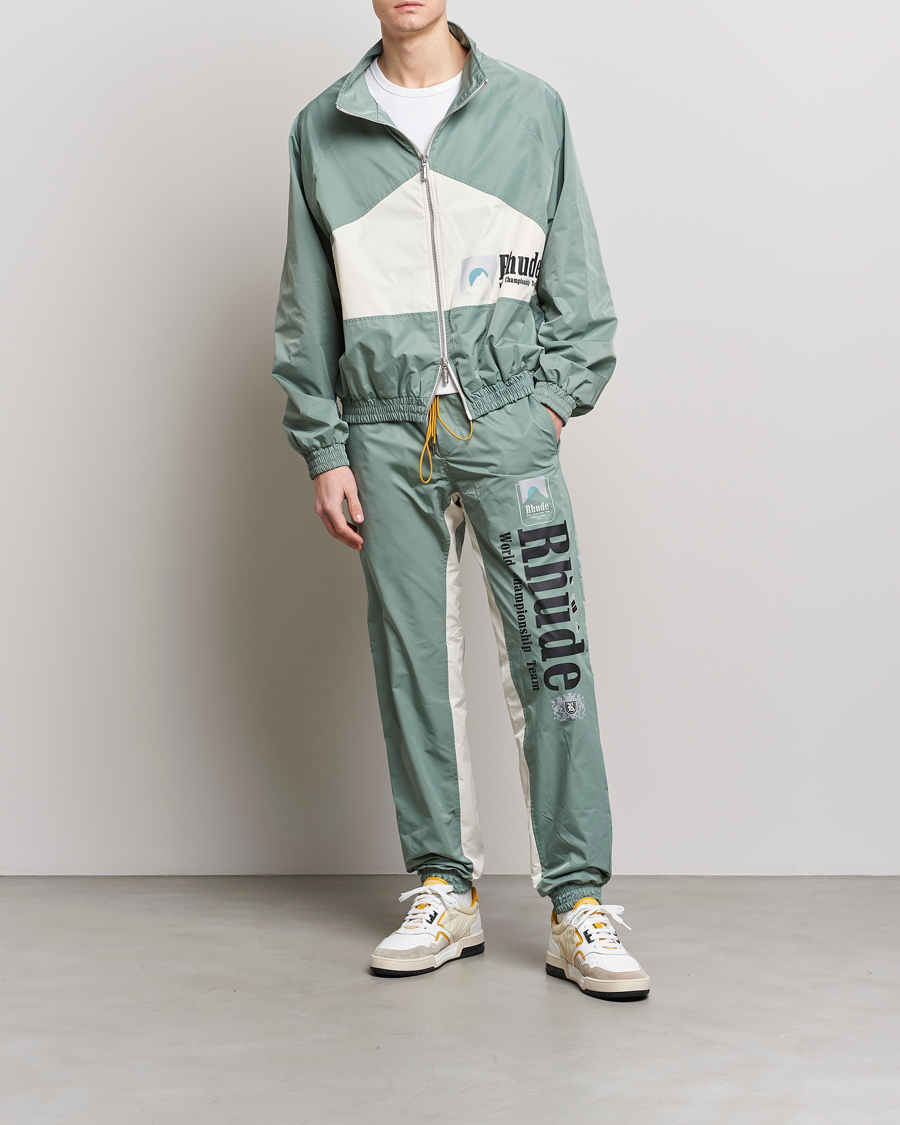 Homme | Manteaux Et Vestes | Rhude | Senna Flight Jacket Ivory/Sage